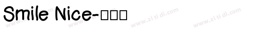 Smile Nice字体转换